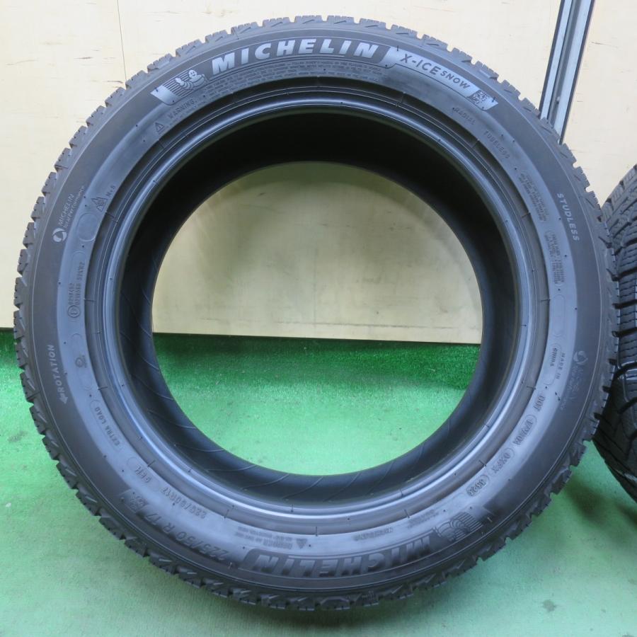 バリ溝！23年！9.5分☆スタッドレス 225/50R17 ミシュラン X-ICE SNOW 