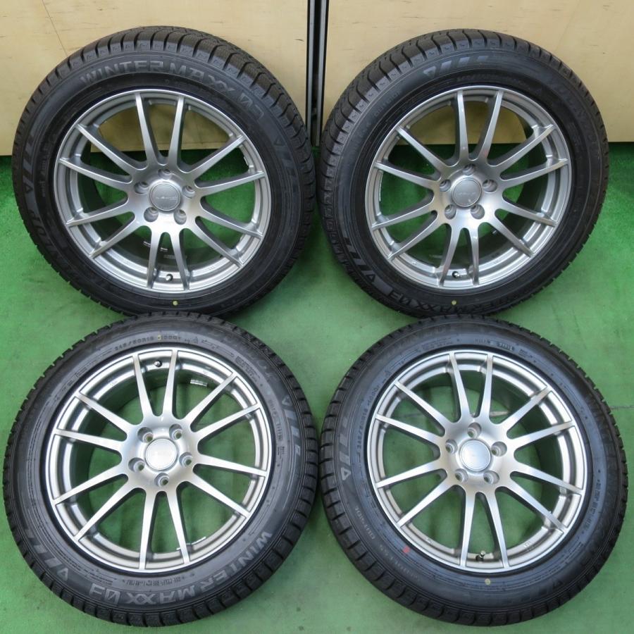 バリ溝！22年！キレイ！9.5分以上★スタッドレス 245/50R18 ダンロップ ウインターマックス 03 VELVA ヴェルヴァ 18 ...