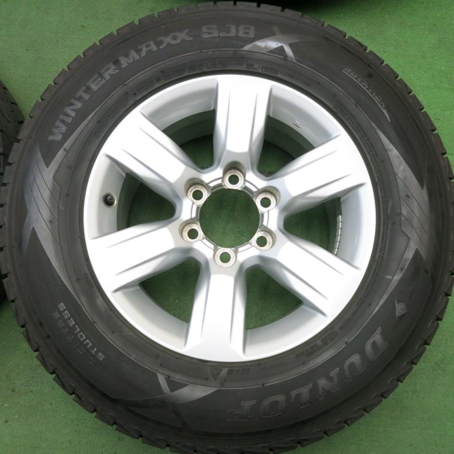 Yuza K　265/65R17 ランクルプラド150 バリ山　4本 バリ溝！キレイ！9.5分☆トヨタ 150系 ランクル プラド 純正 265/65R17