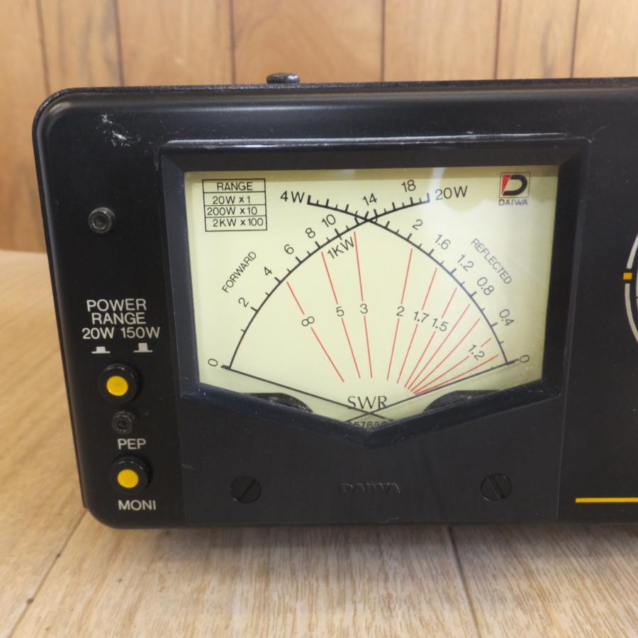 [送料無料] 現状品★ダイワ DAIWA 150W CW アンテナチューナー CNW-320 3.5-54MHz CROSS NEEDLE ...