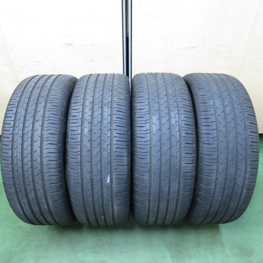 バリ溝！23年！8.5分☆235/55R18 コンチネンタル エココンタクト6 