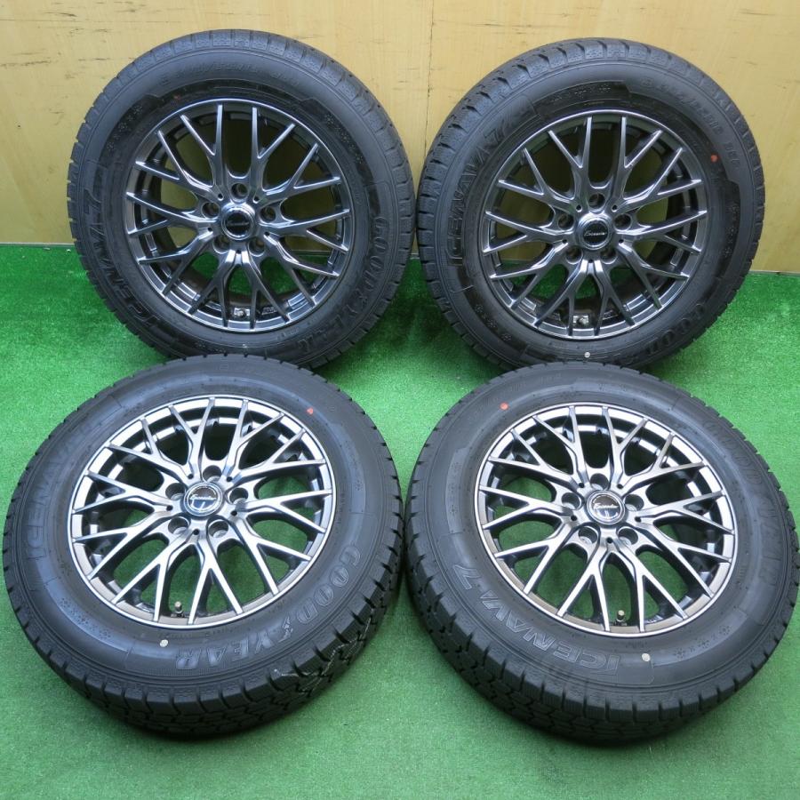 バリ溝！9.5分以上☆スタッドレス 205/65R16 グッドイヤー アイスナビ7