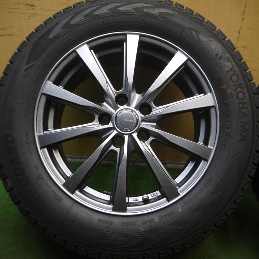 送料無料* バリ溝！キレイ！9.5分☆スタッドレス 225/65R17 ヨコハマ