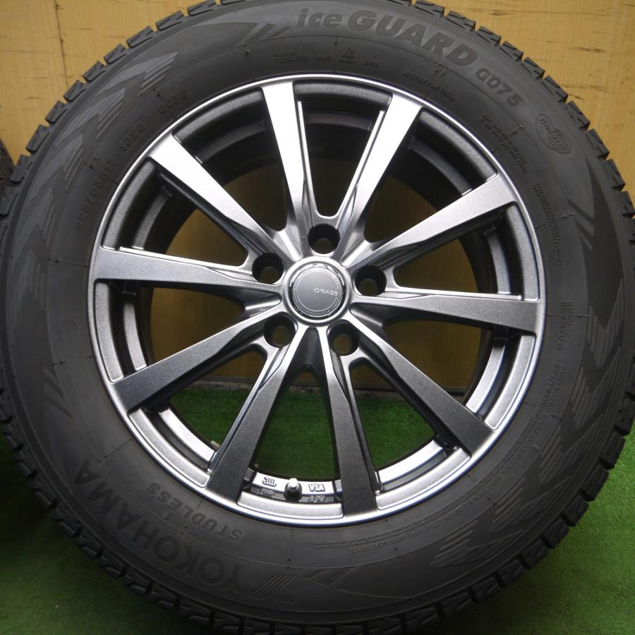 送料無料* バリ溝！キレイ！9.5分☆スタッドレス 225/65R17 ヨコハマ