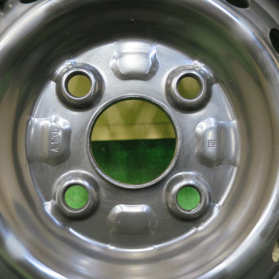 マ*読様 ハイゼットスチールホイル＋145/80R12 80/78N LT 20 新車外し！24年☆ダイハツ ハイゼット 純正 スチール 145/80R12