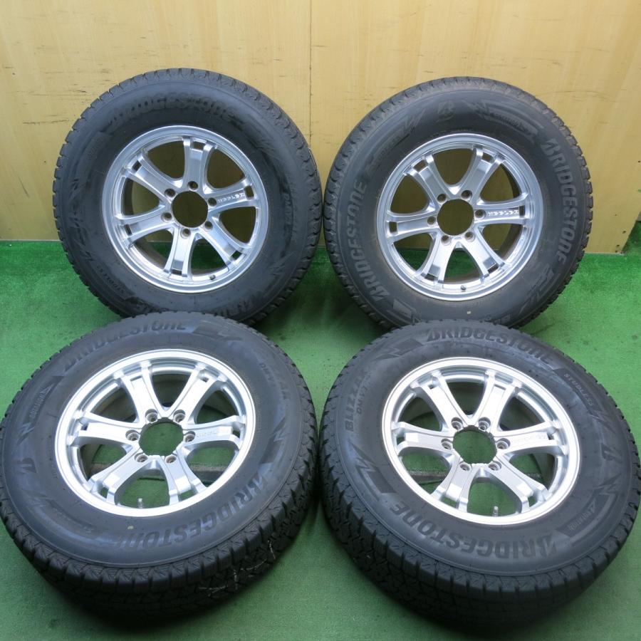 バリ溝！9分☆KEELER 265/65R17 スタッドレス ブリヂストン ブリザック 