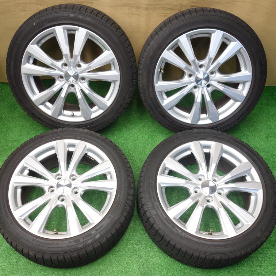 バリ溝！キレイ！9.5分☆アウディ 等 AGA Dorf 225/45R17 スタッドレス 
