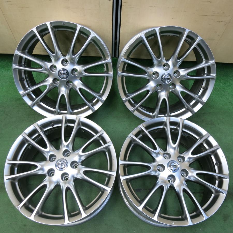 4本価格☆日産 V36 スカイライン 純正 ENKEI ホイール 18インチ