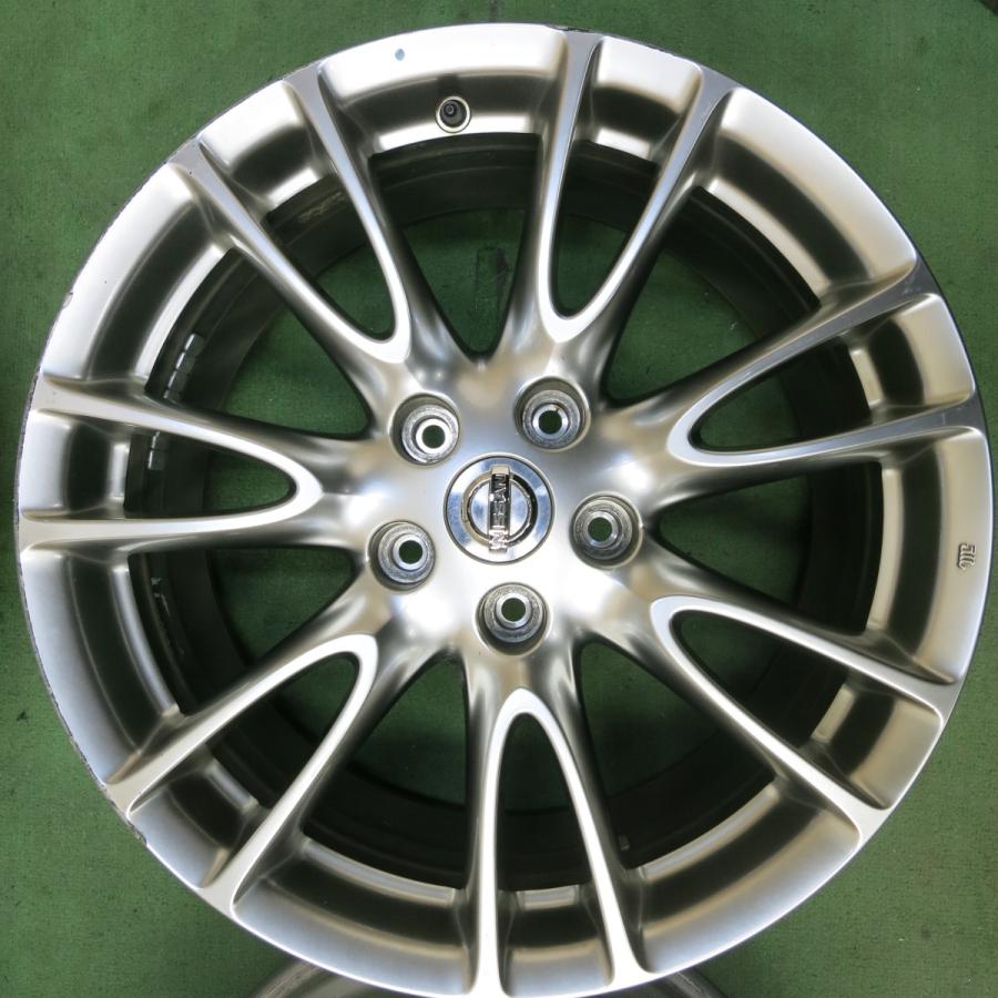 4本価格☆日産 V36 スカイライン 純正 ENKEI ホイール 18インチ