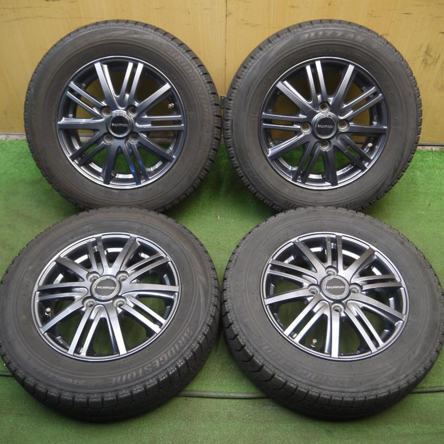 送料無料* キレイ！20年☆スタッドレス 155/70R13 ブリヂストン 