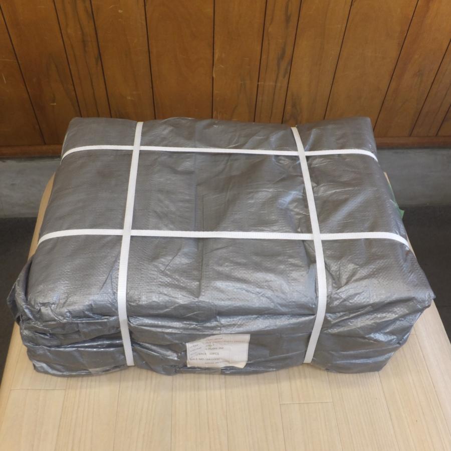 [送料無料] 未使用★メッシュシート PVC MESH SHEET(SOFT) PMT-0034 GRAY 1.8M×6.3M 10枚入 ...