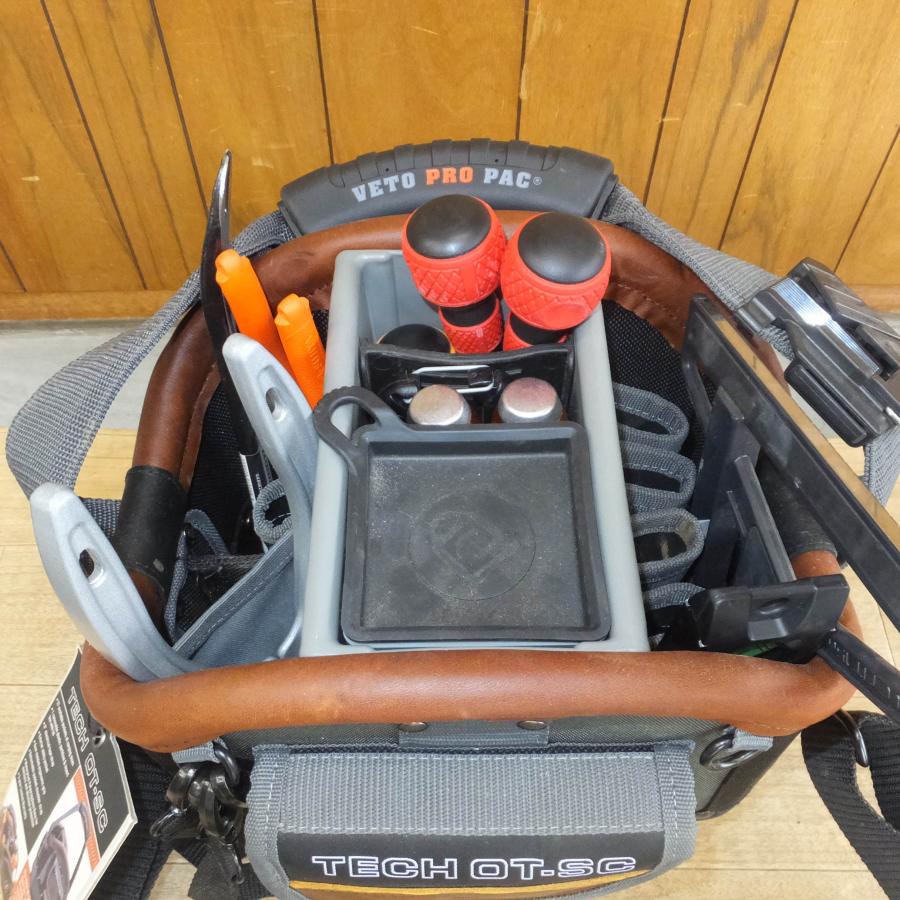 [送料無料]キレイ★ベトプロパック VETO PRO PAC オープントップツールバッグ TECH OT-SC 多種多様 工具 セット★ ...