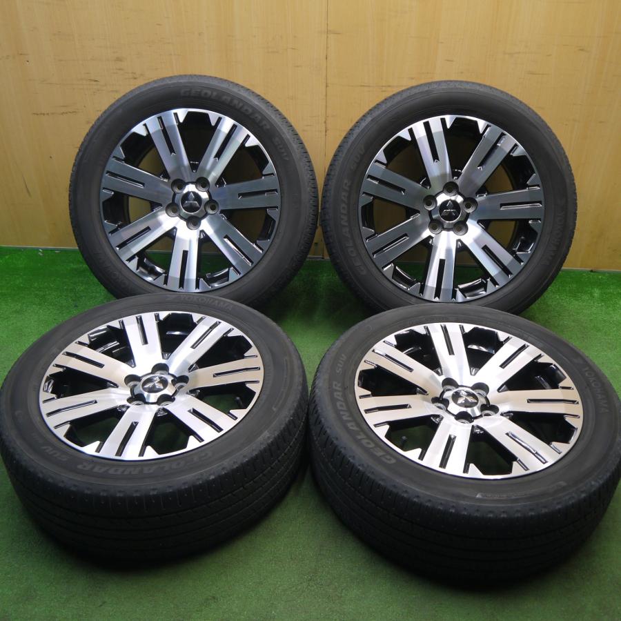キレイ☆三菱 デリカ D:5 純正 225/55R18 ヨコハマ ジオランダー SUV