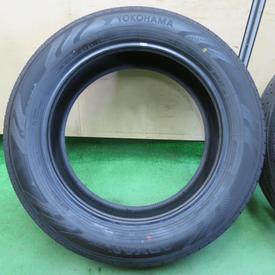 送料無料] 新車外し！24年☆225/60R18 ヨコハマ アドバン V03 タイヤ
