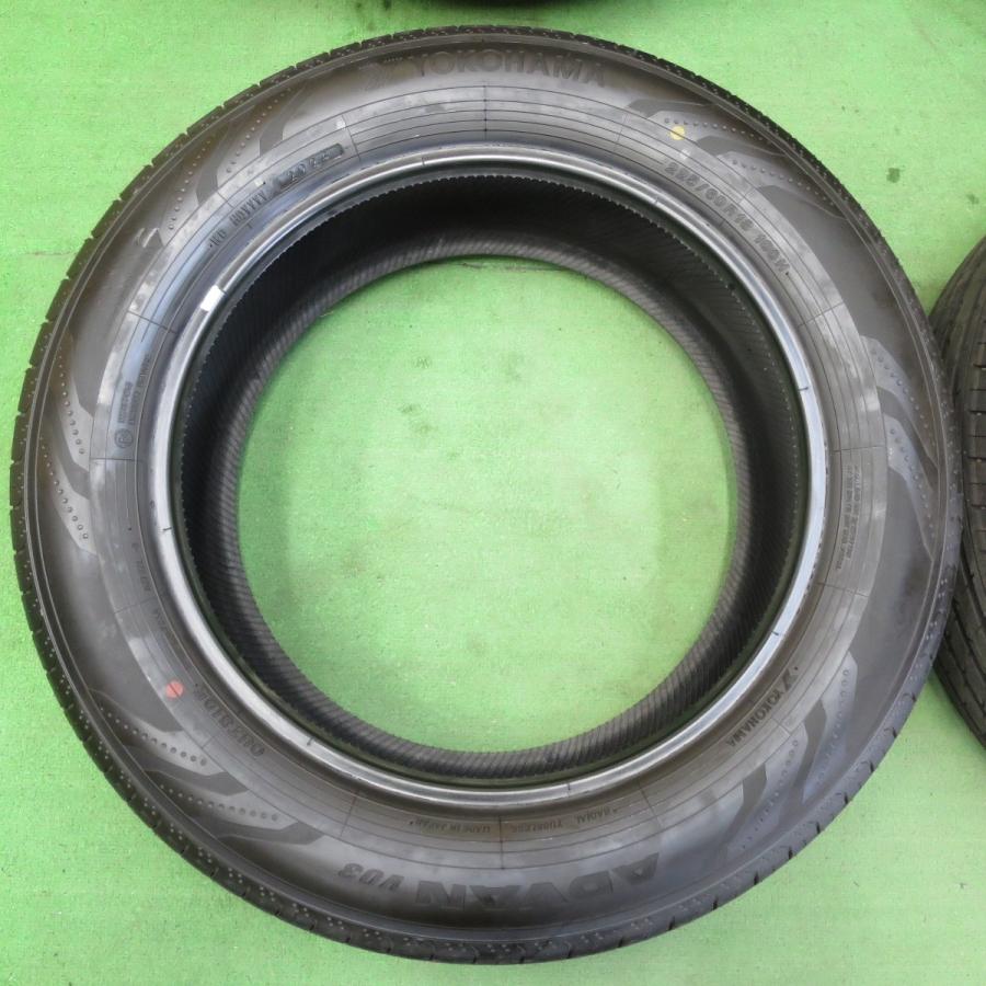 送料無料] 新車外し！24年☆225/60R18 ヨコハマ アドバン V03 タイヤ