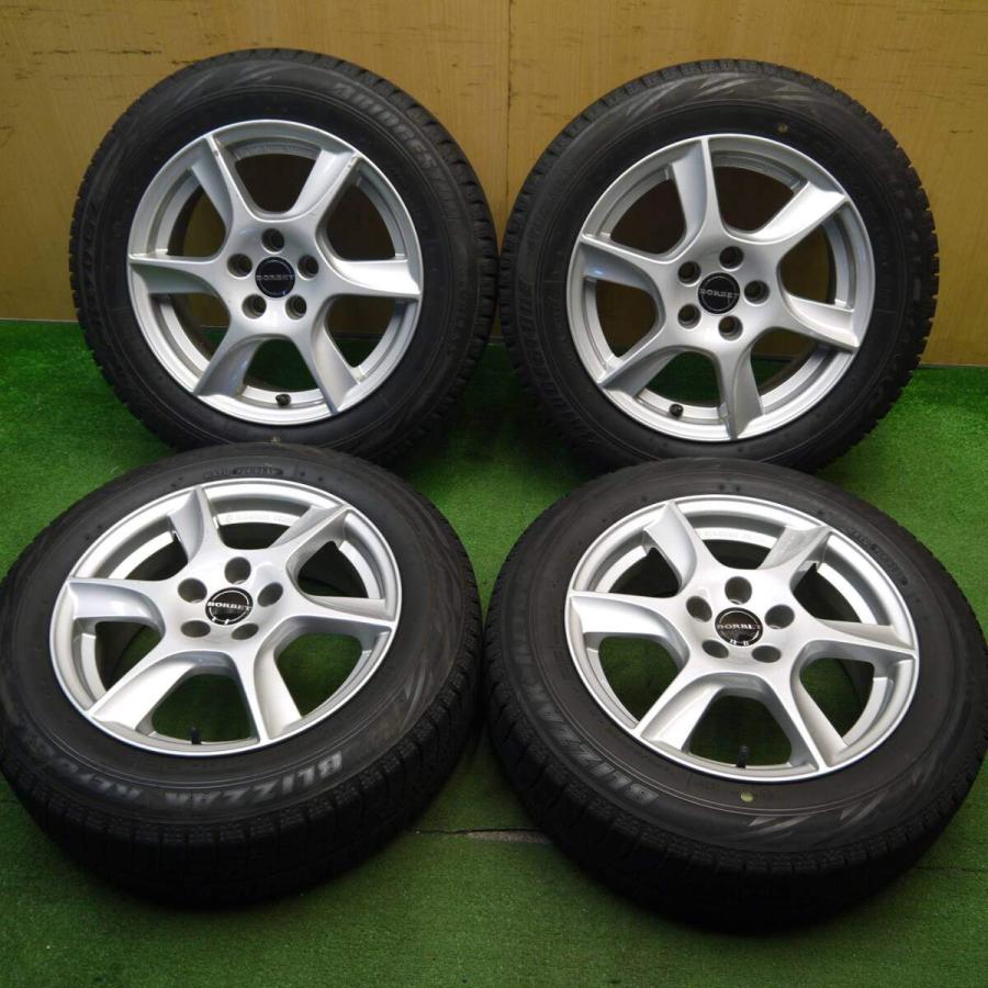 4本価格☆ワーゲン等 BORBET 175/65R15 スタッドレス ブリヂストン 