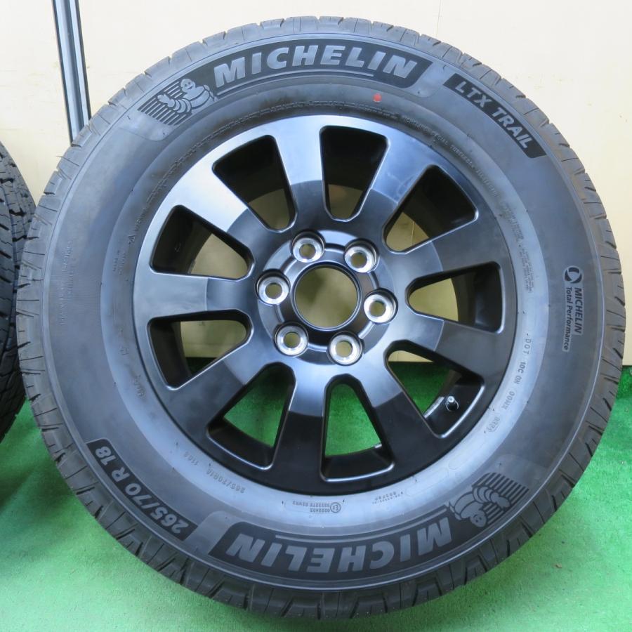 ランクル250 純正タイヤミシュランLTX TRAIL 265/70R 18
