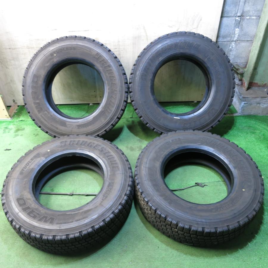 送料無料* バリ溝！22年！8.5分☆トラック タイヤ 225/80R17.5 123 