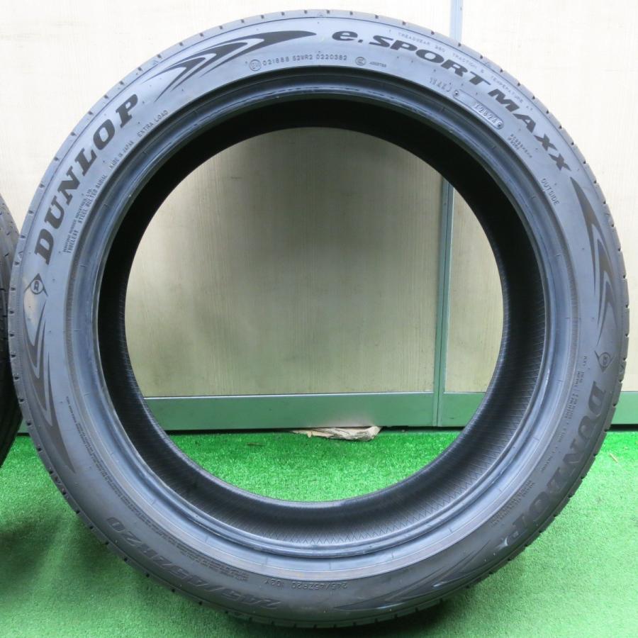 送料無料] 新車外し！24年☆245/45R20 ダンロップ e.SPORTMAXX タイヤ