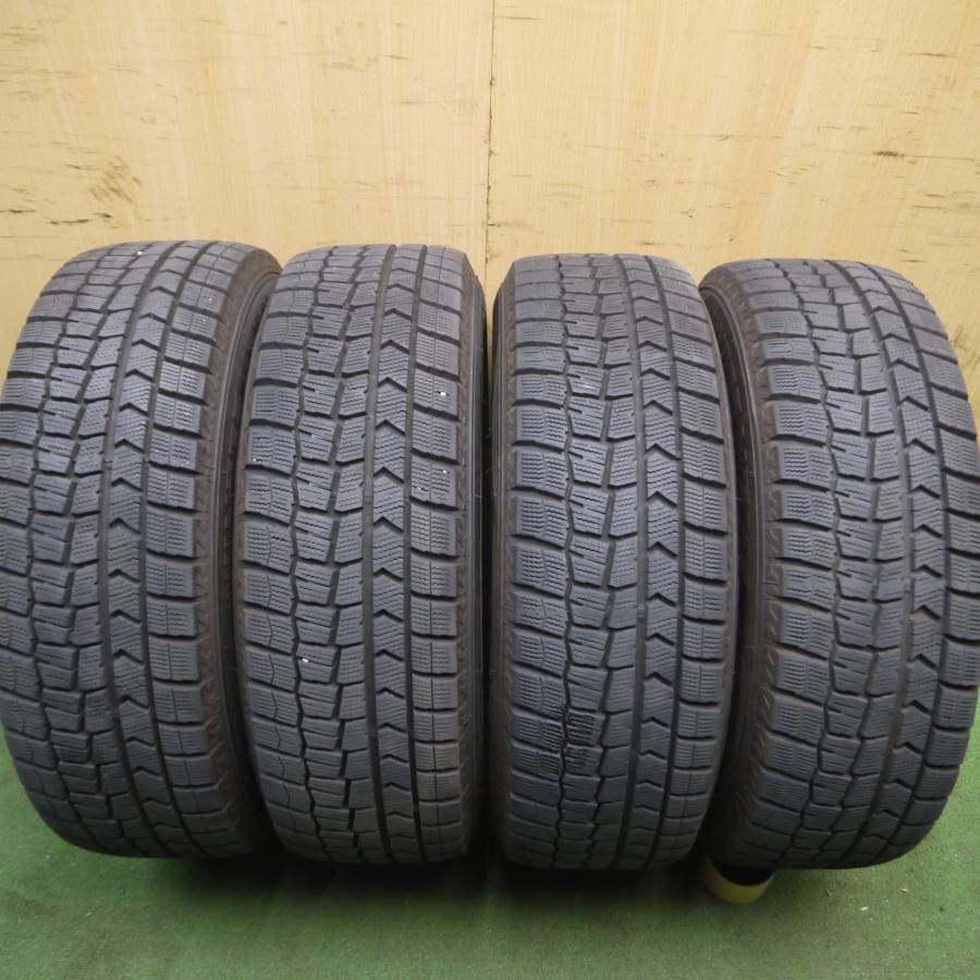 送料込】バリ溝 195/65R15 ダンロップ WM02 2018年製