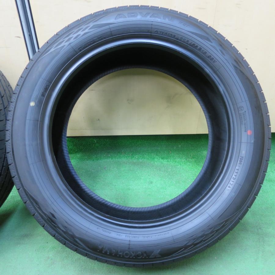 送料無料] 新車外し！24年☆225/55R18 ヨコハマ アドバン V51 V51A