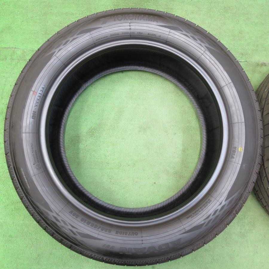 ①ヨコハマ　アドバンV51 225/55R18 98V 2本組 ヨコハマタイヤ 【前橋】中古 ヨコハマ アドバン V51 225/55R18