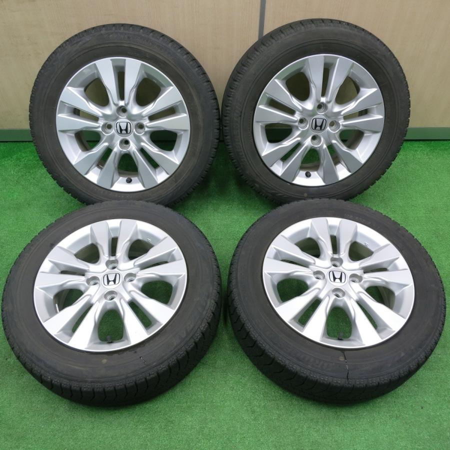 185/60R15 BRIDGESTONE/VRX 18年製 ホンダ 純正ホイール付き 15インチ 