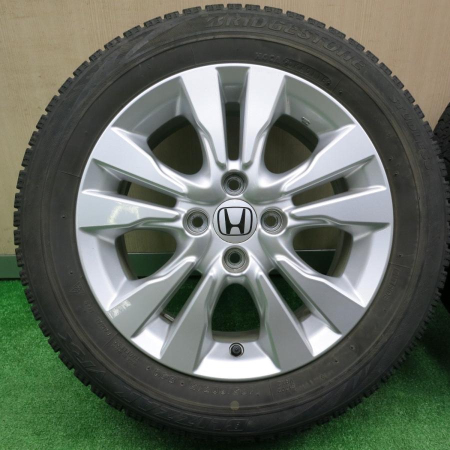 185/60R15 BRIDGESTONE/VRX 18年製 ホンダ 純正ホイール付き 15インチ 