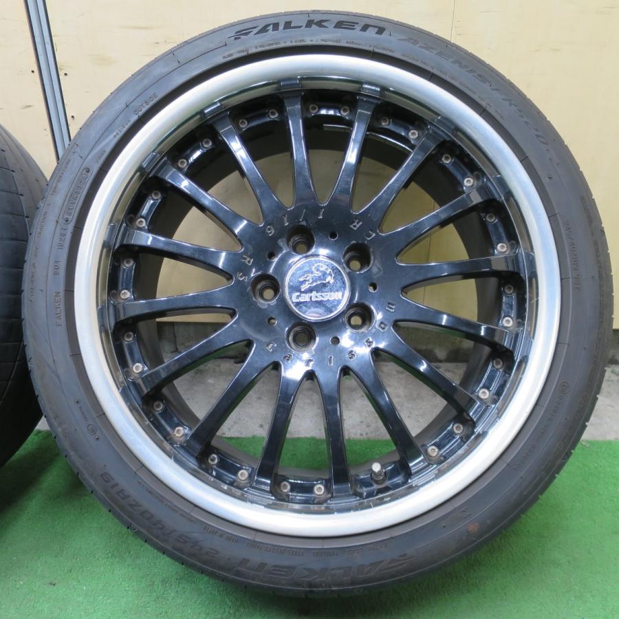 4本価格！24年☆Carlsson CR 1/16 RS 245/40R19 ファルケン アゼニス