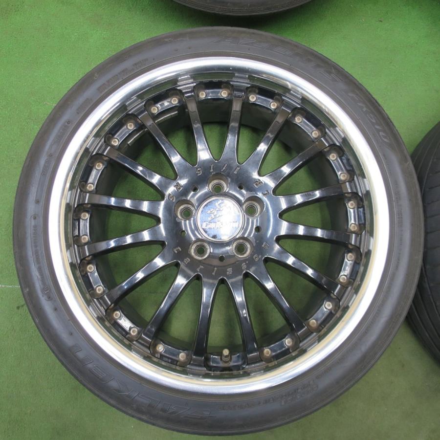 美品！タイヤほぼ新品！カールソンCR1/16RS VRX3 245/40R19 4本価格！24年☆Carlsson CR 1/16 RS 245/40R19 ファルケン アゼニス