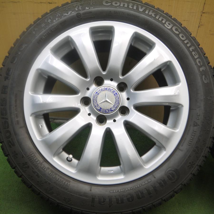 ベンツCクラスEUROFORSCH スタッドレス18インチホイールセット