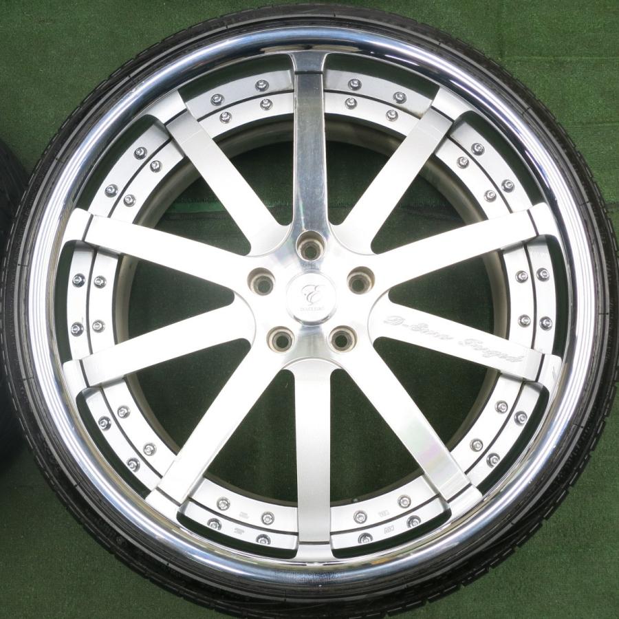 送料無料* バリ溝！22年！9.5分☆レクサス等 DOLCE EURO 255/30R22 265 