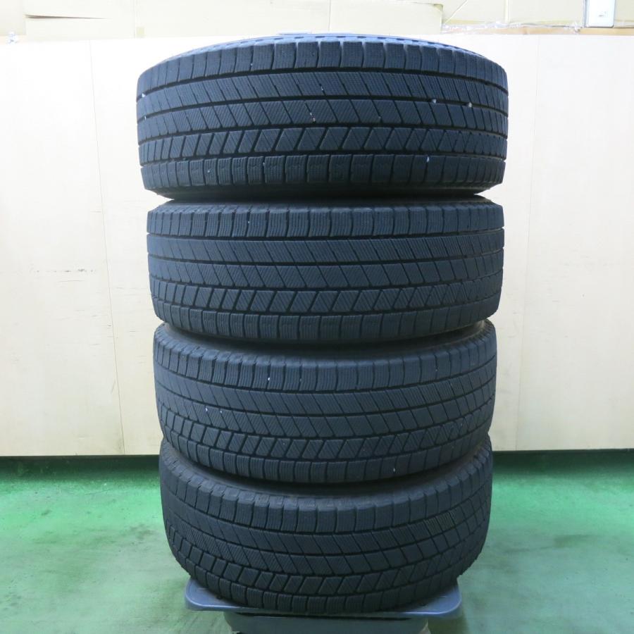 バリ溝！23年！キレイ！9分★スタッドレス 205/60R16 ブリヂストン ブリザック VRX3 SIBILLA NEXT W45 シビラ ネクスト 16インチ PCD114.3/5H★6033001SKスの画像