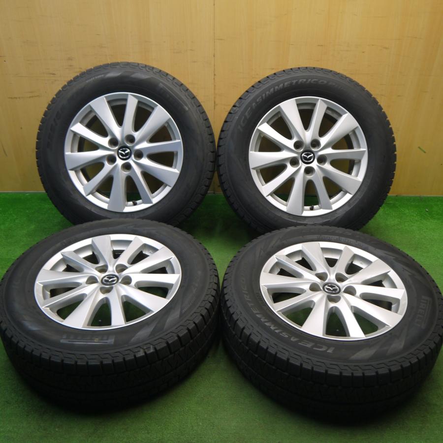 バリ溝！キレイ！8.5分☆マツダ CX-5 純正 225/65R17 スタッドレス 