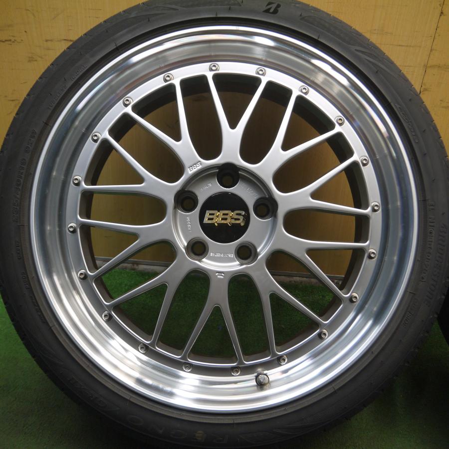 送料無料*キレイ！20年☆BBS LM220H 235/40R19 ブリヂストン レグノ GR