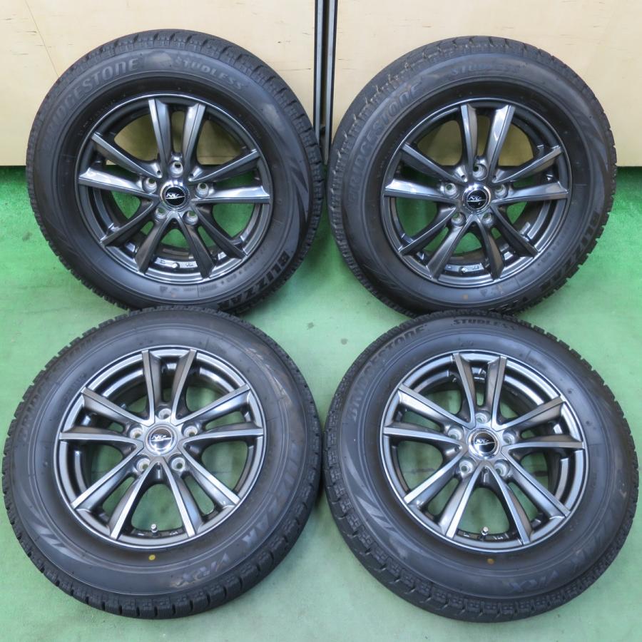 バリ溝！キレイ！ほぼ10分☆スタッドレス 195/65R15 ブリヂストン 