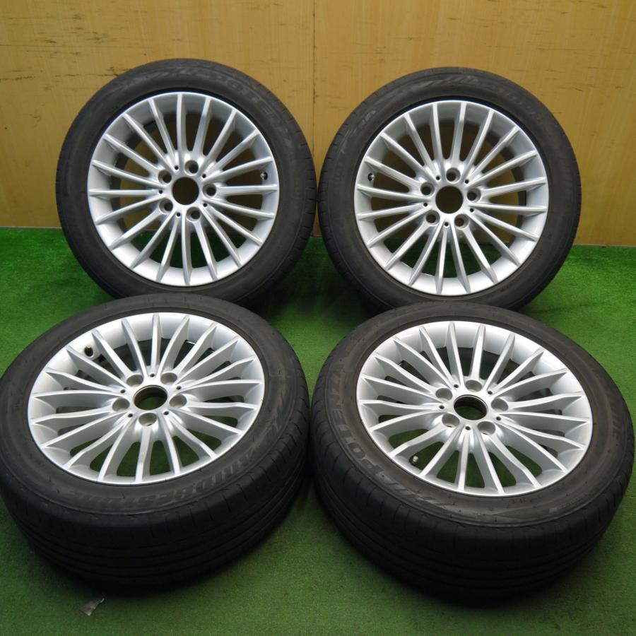 キレイ☆BMW 3シリーズ F30 純正 225/50R17 ブリヂストン ポテンザ 