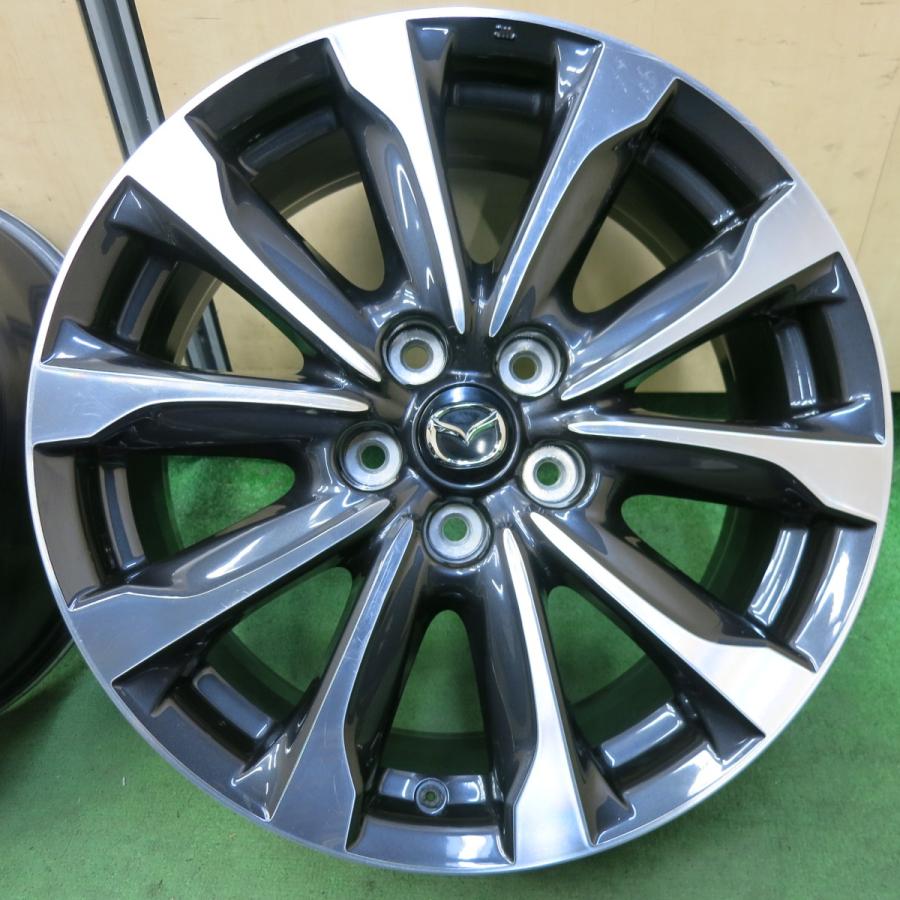 4本価格☆マツダ CX-3 純正 ホイール 18インチ 18×7J CX3 PCD114.3/5H