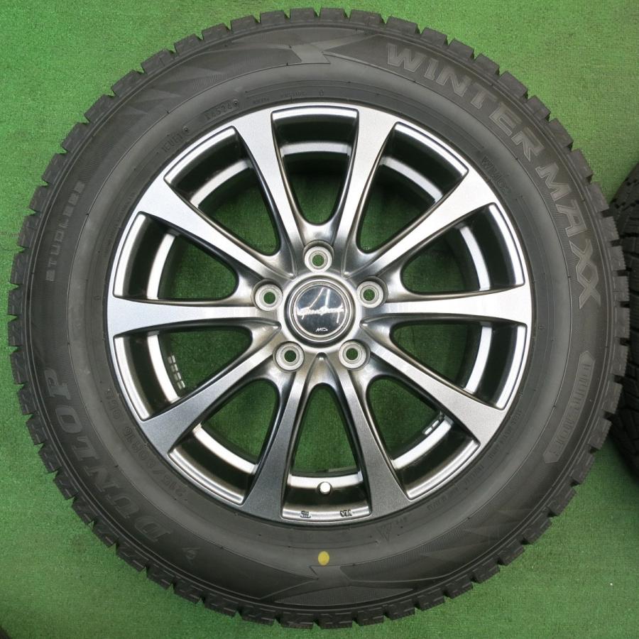 超バリ溝 24年 綺麗 ほぼ10分☆スタッドレス 215/60R16 ダンロップ 