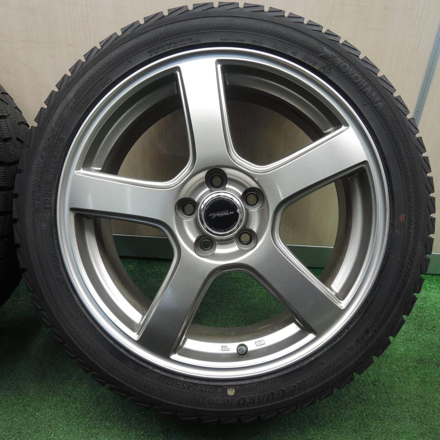 送料無料]キレイ☆プリウス 86 BRZ 等 215/45R17 スタッドレス