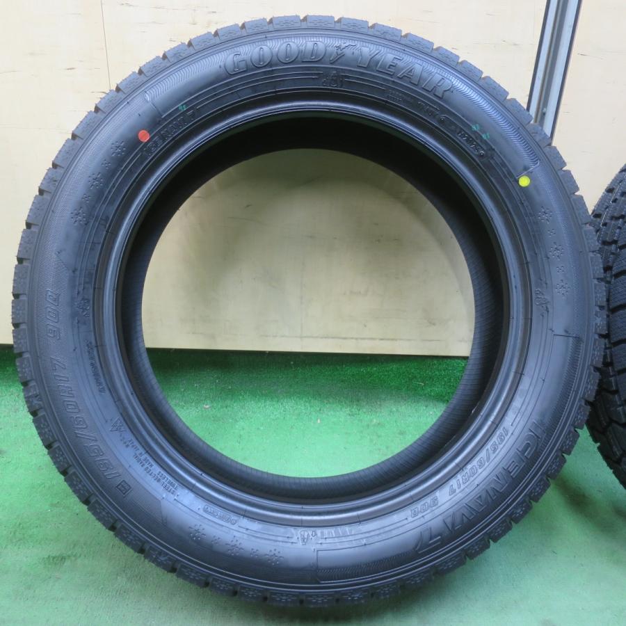 未使用！25年★スタッドレス 195/60R17 グッドイヤー アイスナビ7 タイヤ 17インチ ライズ ロッキー 60系 プリウス 等★6030413イスタの画像