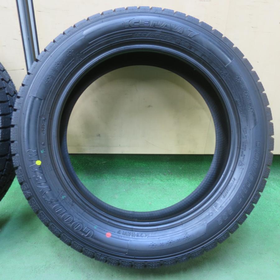 未使用！25年★スタッドレス 195/60R17 グッドイヤー アイスナビ7 タイヤ 17インチ ライズ ロッキー 60系 プリウス 等★6030413イスタの画像