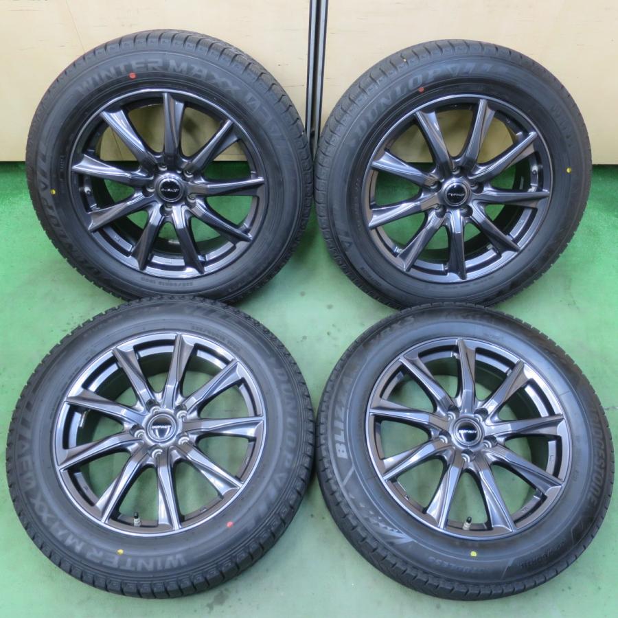 センサー付 バリ溝 23年 綺麗 9分☆スタッドレス 225/60R18
