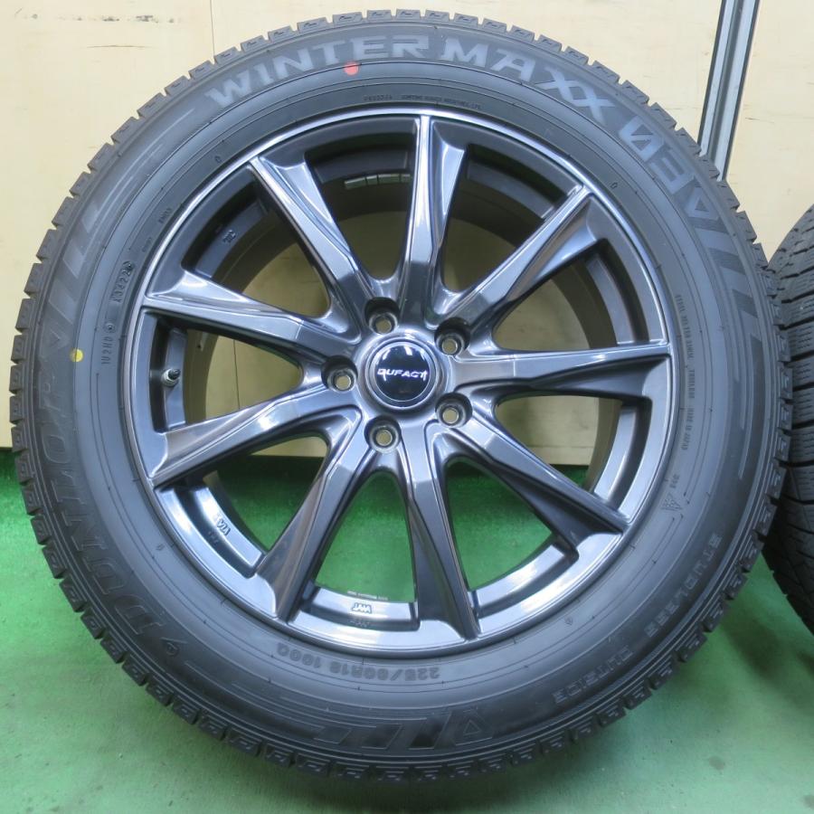 センサー付 バリ溝 23年 綺麗 9分☆スタッドレス 225/60R18