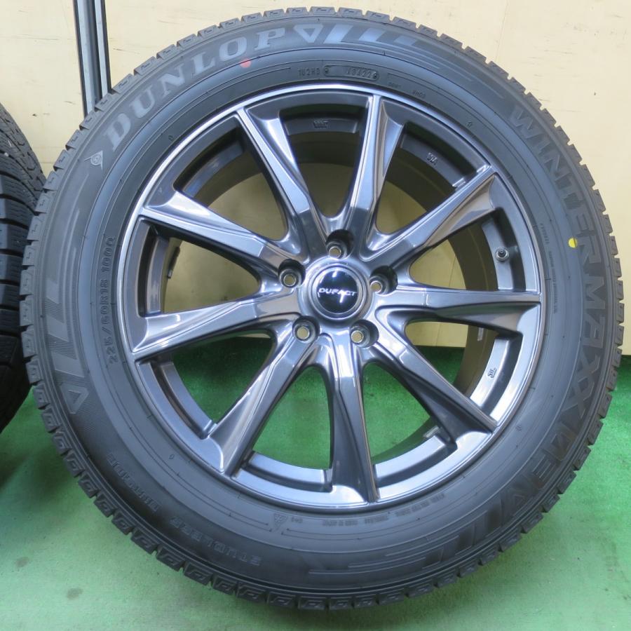 センサー付 バリ溝 23年 綺麗 9分☆スタッドレス 225/60R18