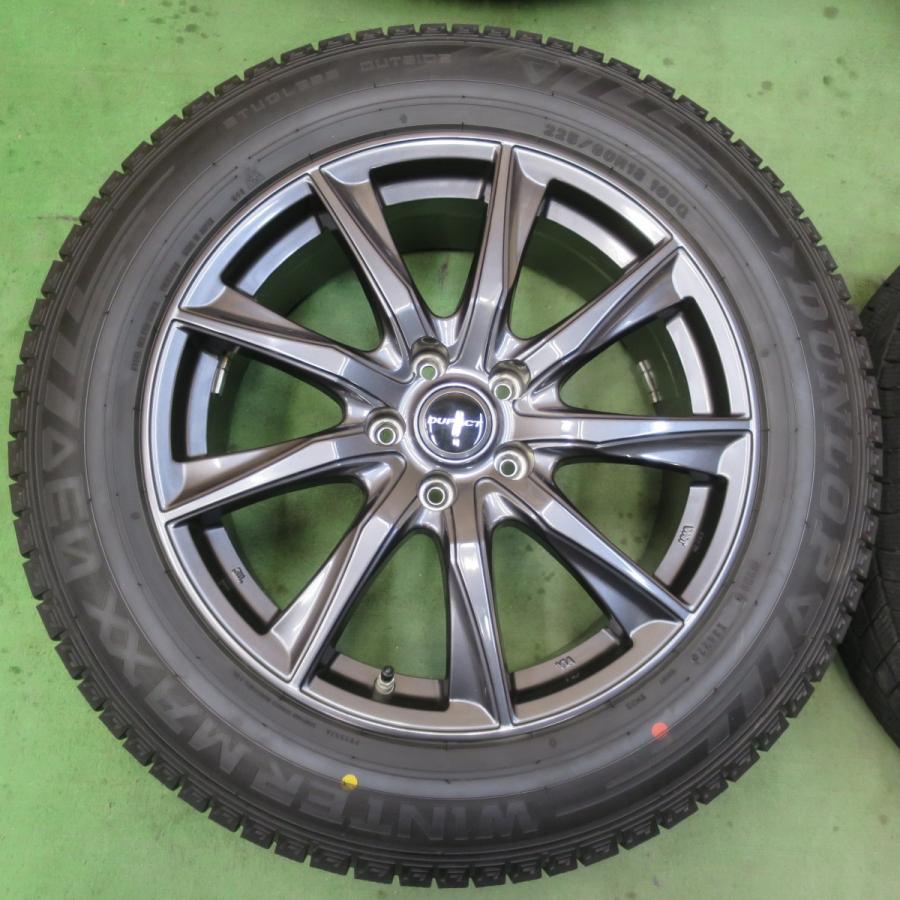 センサー付 バリ溝 23年 綺麗 9分☆スタッドレス 225/60R18