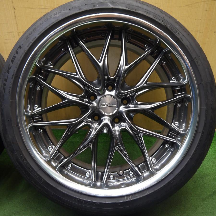 4本価格！23年☆WORK SCHWERT QUELL SWM 245/40R20 ファルケン