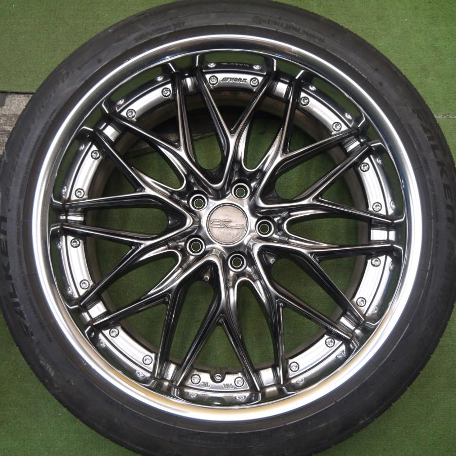 4本価格！23年☆WORK SCHWERT QUELL SWM 245/40R20 ファルケン