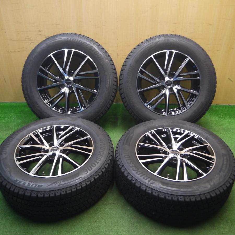 送料無料] バリ溝！21年！キレイ！9.5分☆スタッドレス 225/65R17 