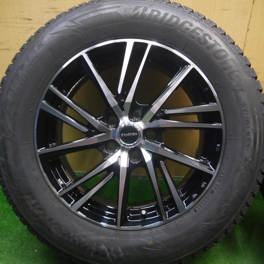 美品 ブリヂストン スタッドレス DM-V3 バリ溝 2021年製 225/65R17 溝